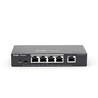 RG-ES205GC-P 5-Port Gigabit Smart Cloud Managed PoE Switch